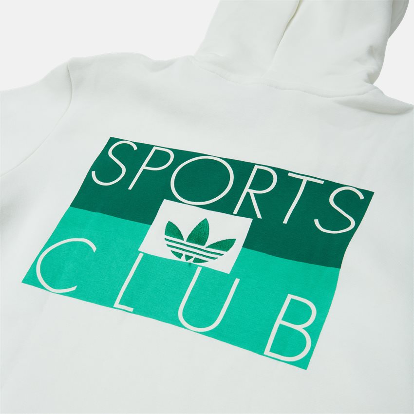 Adidas Originals Sweatshirts SPORTS CLUB HOODIE HF4918 OFF WHITE
